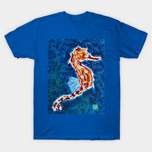 Southbound Seahorse Watercolor T-Shirt